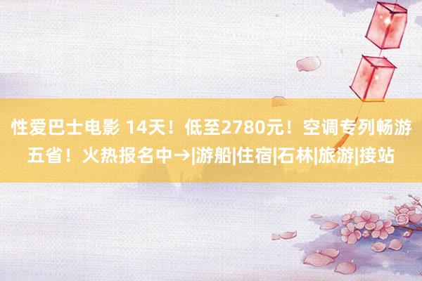 性爱巴士电影 14天！低至2780元！空调专列畅游五省！火热报名中→|游船|住宿|石林|旅游|接站